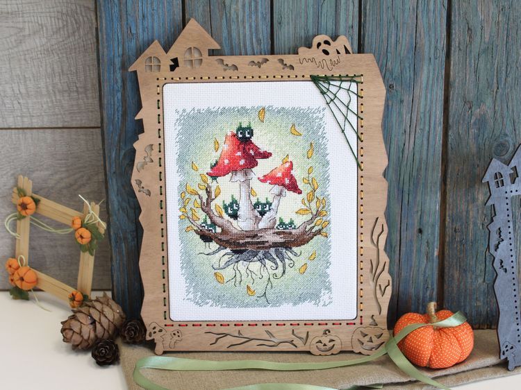 Рамка вертикальная большая «Хэллоуин 2» — картинка 2