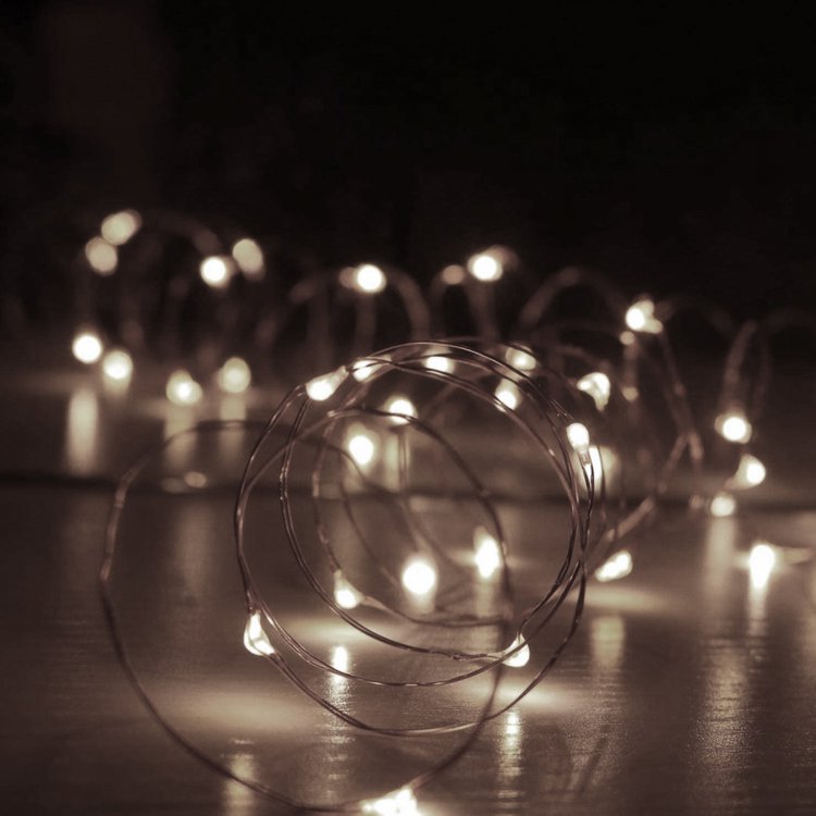 LED-нить, подсветка на батарейках — картинка 6