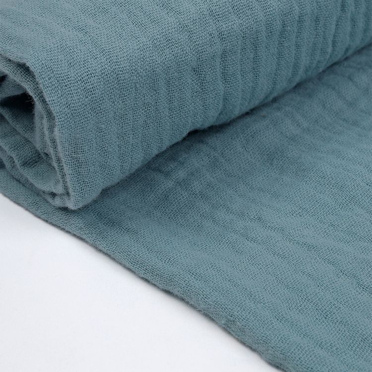 Ткань Муслин, 5 м x 130 см, 125 г/м², цвет: пудро-зеленый, TBY — картинка 4