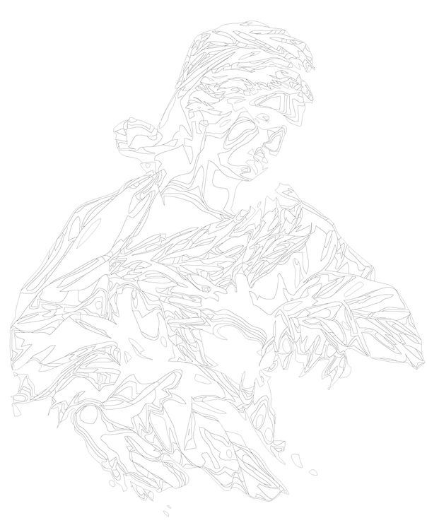 Картина по номерам «Античные статуи: Скульптура женщины» — картинка 2