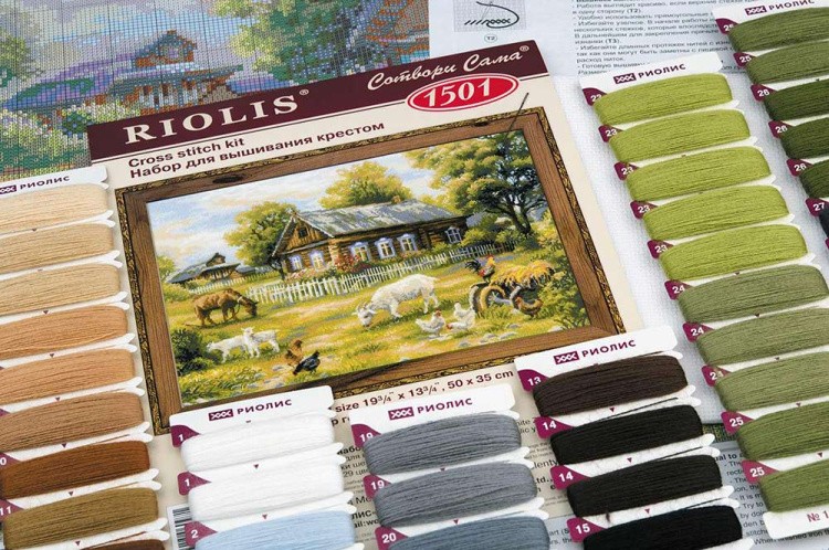 Набор для вышивания «Деревенский полдень» — картинка 6