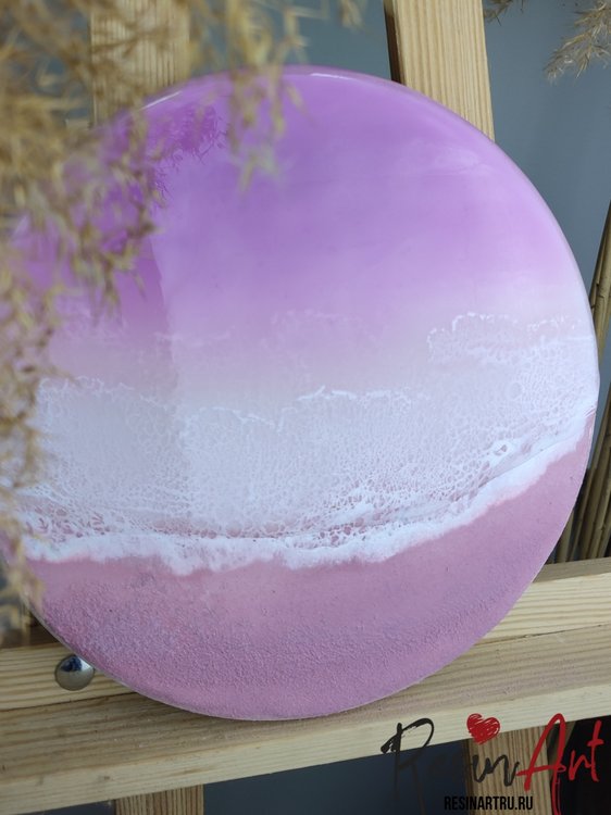 Озеро Ретба - Набор для рисования эпоксидной смолой (Море) — картинка 6