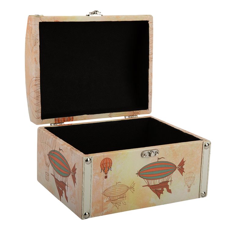 Шкатулка-сундучок «Воздушное путешествие», 20х16х13 см, Gamma — картинка 2