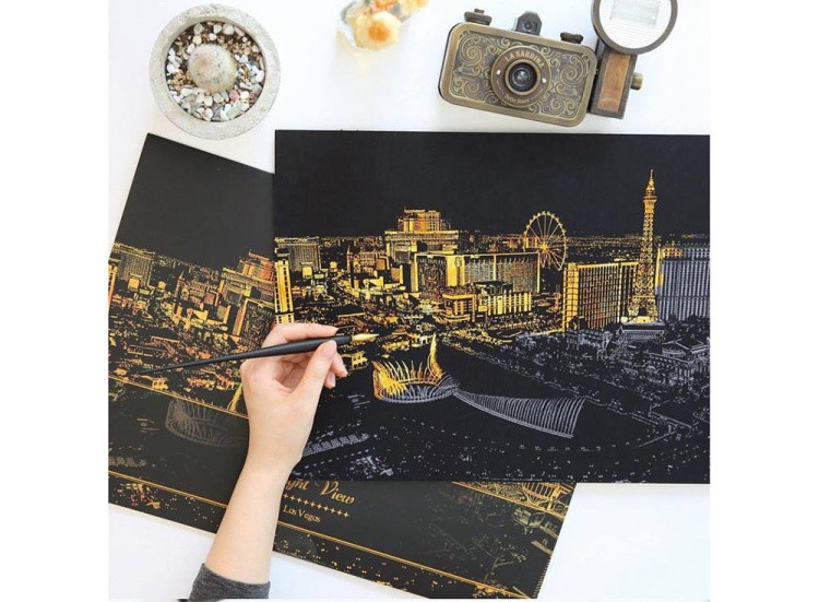 Скретч-картина «Лас-Вегас» — картинка 6