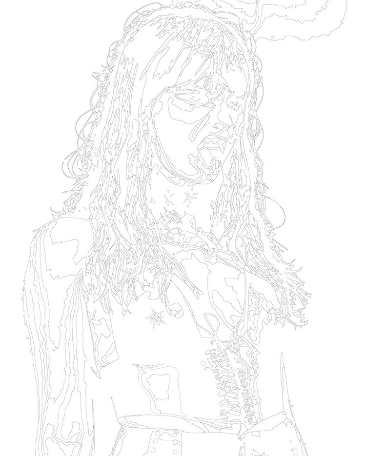 Картина по номерам «Группа Maneskin Манескин: Виктория Де Анджелис 2» — картинка 3