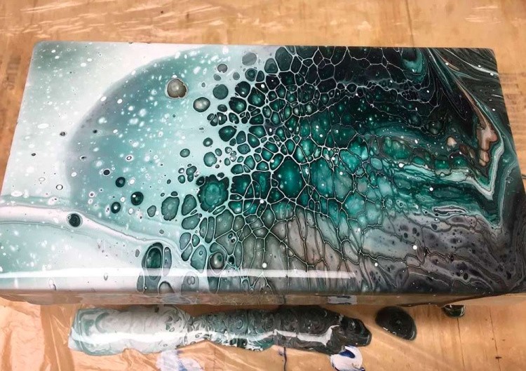 Медиум для акрила Fluid-bubbles, Art Blong — картинка 2